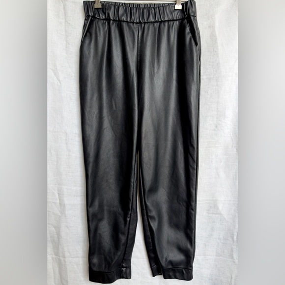 a new day Pants - A‎ New Day Brand Stretchy Faux Leather Pants/Leggings, Size Small